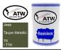 Preview: Jeep, Taupe Metallic, TK / TTK: 500ml Lackdose, von ATW Autoteile West.